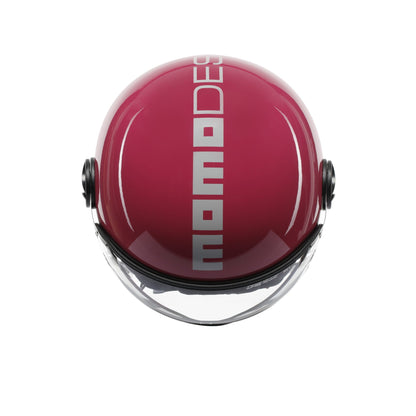 Casco moto jet FGTR CLASSIC Candy E2206 Fucsia / bianco
