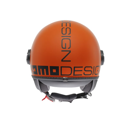 Casco moto jet FGTR CLASSIC Mono E2206 Arancione opaco / nero