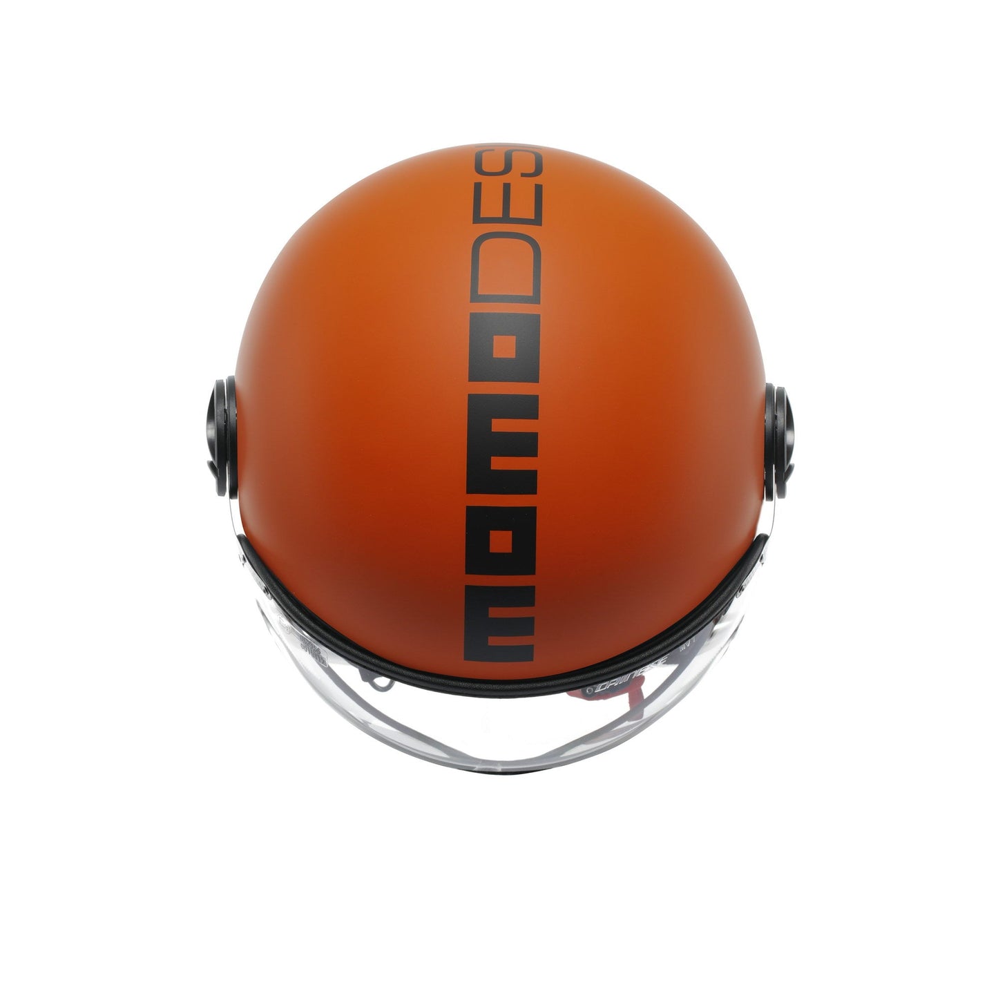 Casco moto jet FGTR CLASSIC Mono E2206 Arancione opaco / nero