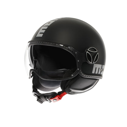 Casco moto jet FGTR EVO Mono E2206 Nero opaco / silver