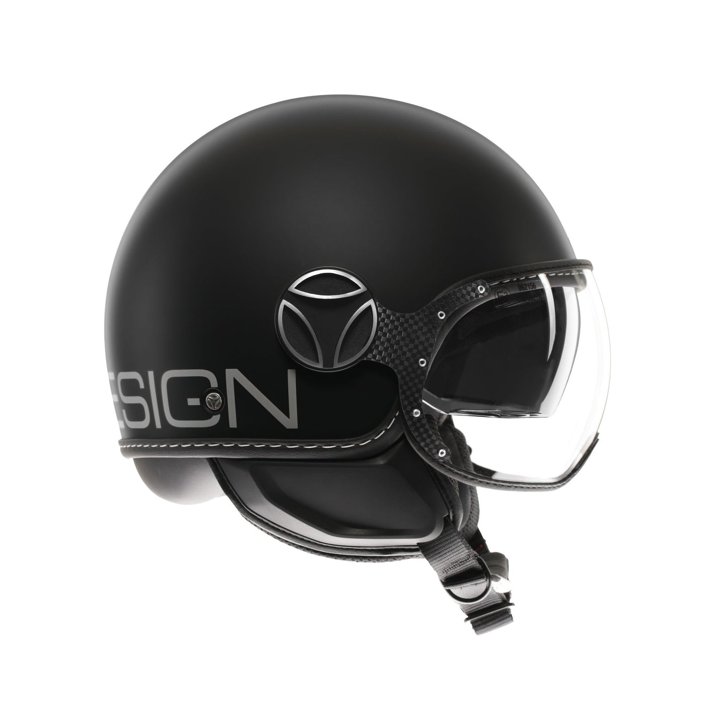 Casco moto jet FGTR EVO Mono E2206 Nero opaco / silver