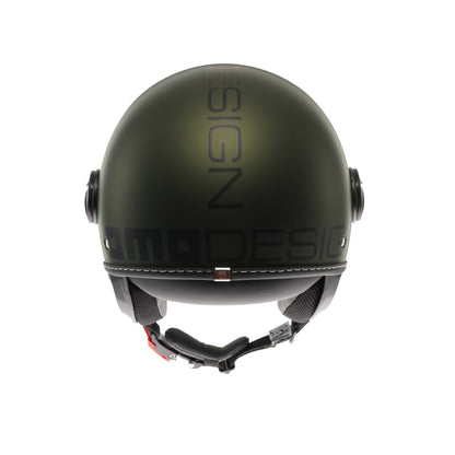 Casco moto jet FGTR EVO Mono E2206 Verde opaco / nero
