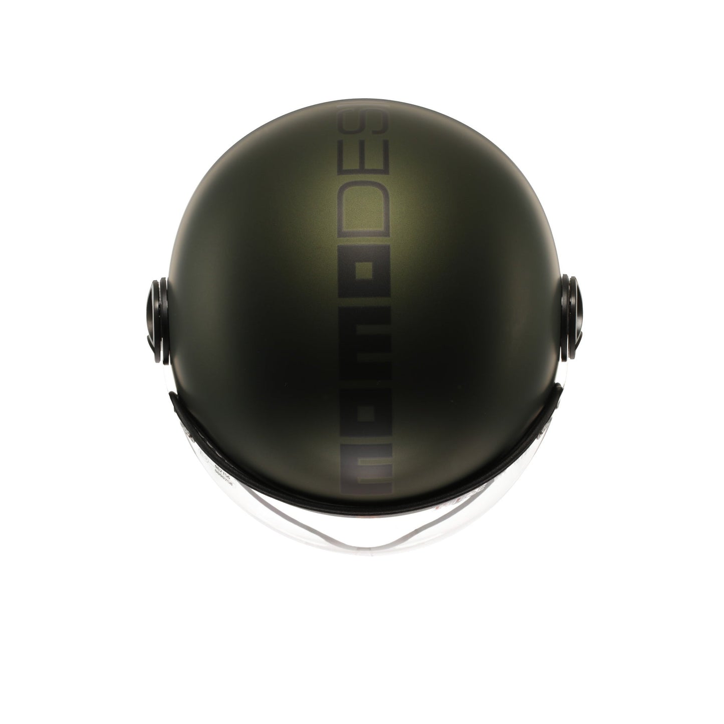 Casco moto jet FGTR EVO Mono E2206 Verde opaco / nero