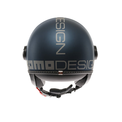 Casco moto jet FGTR EVO Mono E2206 Blu avio opaco / silver