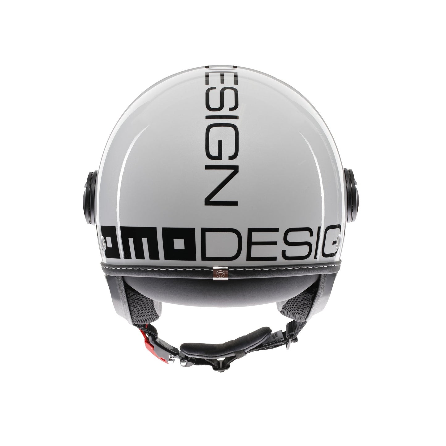 Casco moto jet FGTR EVO Mono E2206 Bianco quarzo lucido / nero