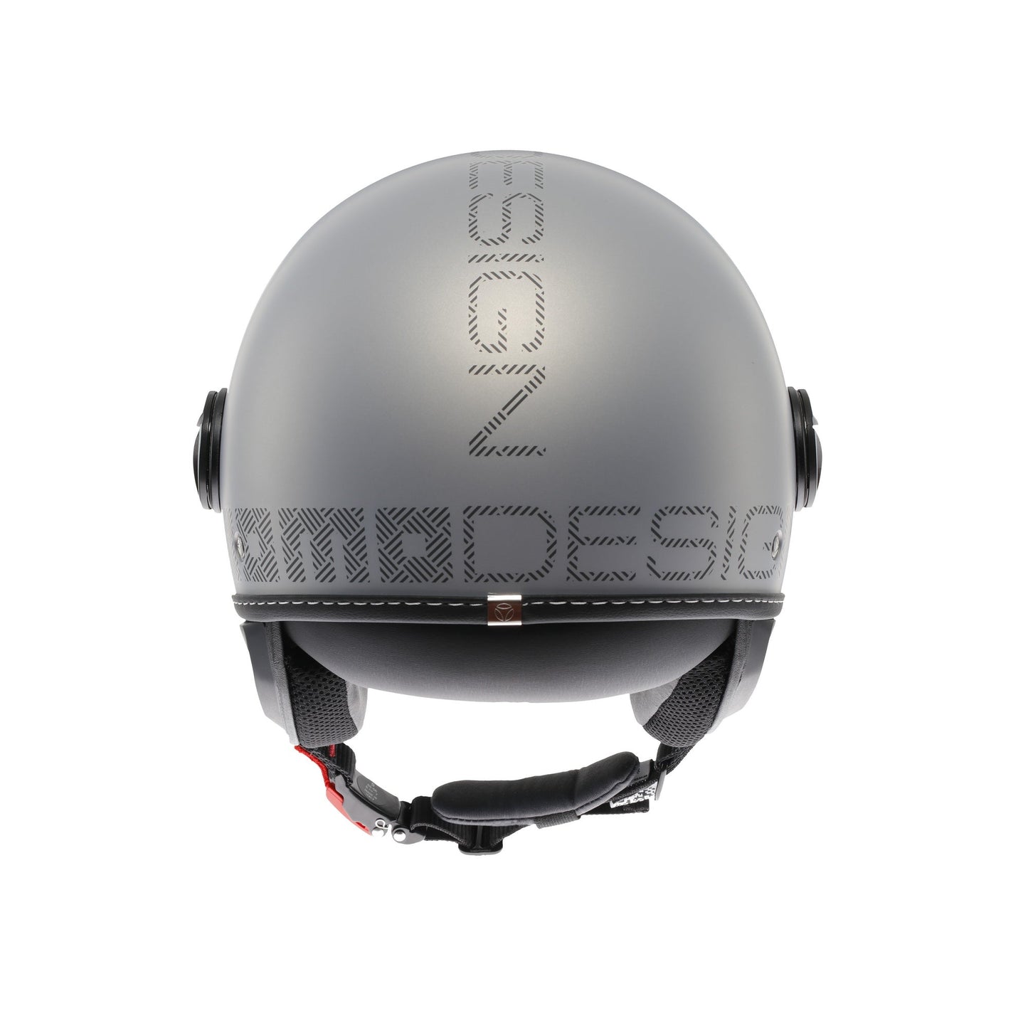 Casco moto jet FGTR EVO HIP E2206 Grigio opaco / texture grigia ceruleo