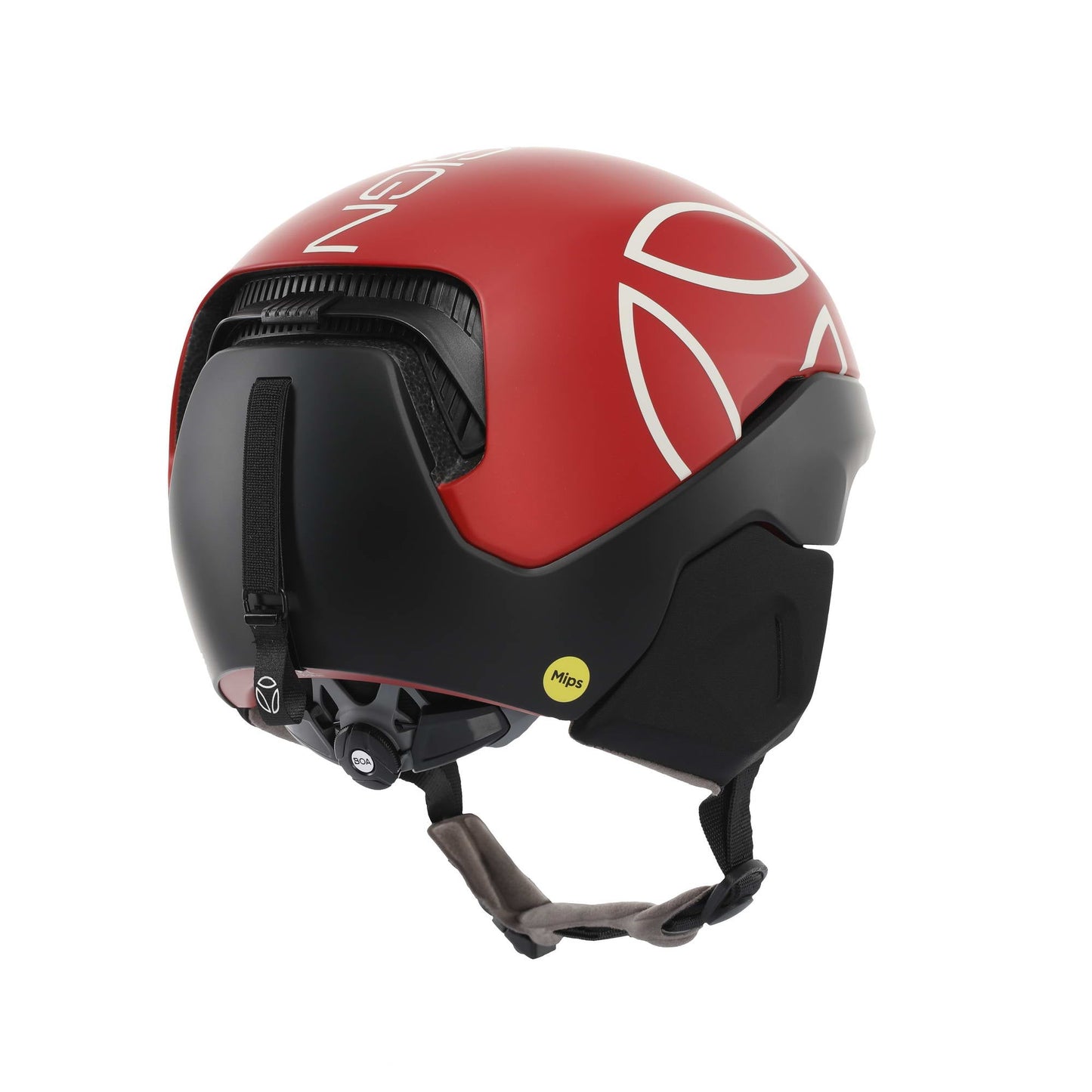 Momodesign casco sci mips rosso / nero