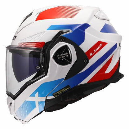 LS2 FF901 ADVANT X NOVA WHITE BLUE RED