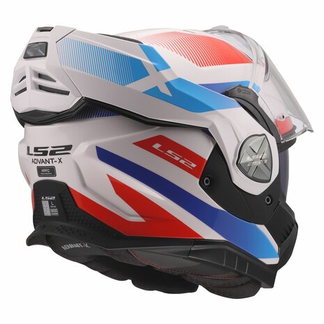 LS2 FF901 ADVANT X NOVA WHITE BLUE RED