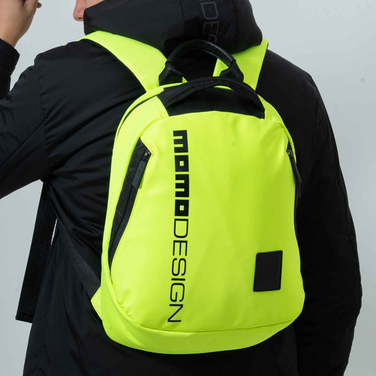 Momodesign Zaino Sportivo OVO Giallo Fluo / Nero