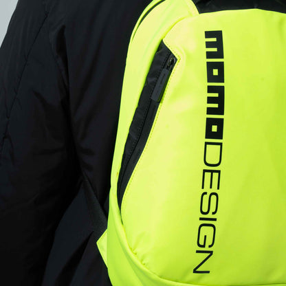 Momodesign Zaino Sportivo OVO Giallo Fluo / Nero