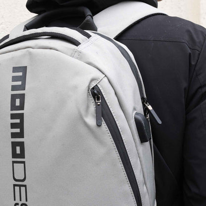 Zaino sportivo Momodesign OVO Trend grigio decal nera