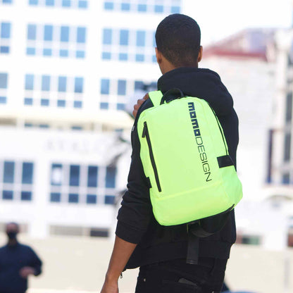 Momodesign Zaino Sportivo Gear Giallo Fluo / Nero