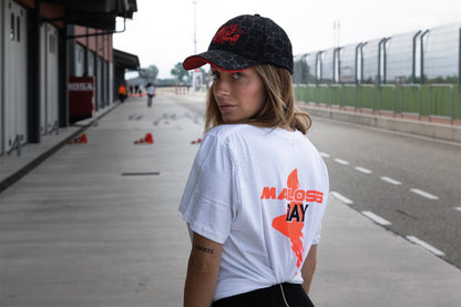 Maglietta MALOSSI T-Shirt bianca Day Fluo