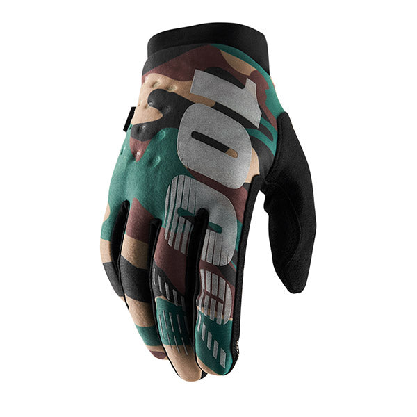 GUANTI 100% BRISKER CAMO/BLACK (L)