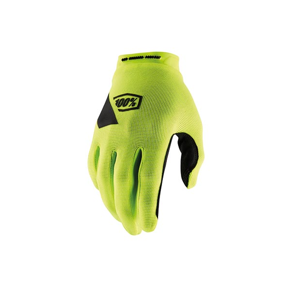 GUANTI 100% RIDECAMP FLUO YELLOW (S)