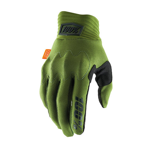GUANTI 100% COGNITO ARMY GREEN/BLACK (M)