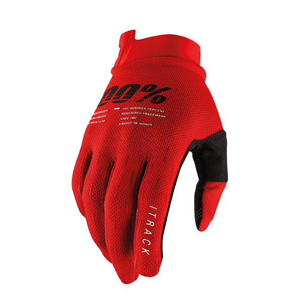 GUANTI 100% ITRACK RED (XL)
