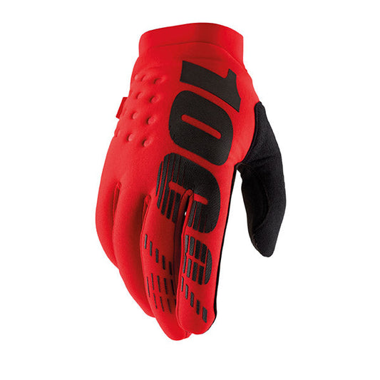 GUANTI 100% BRISKER RED (M)