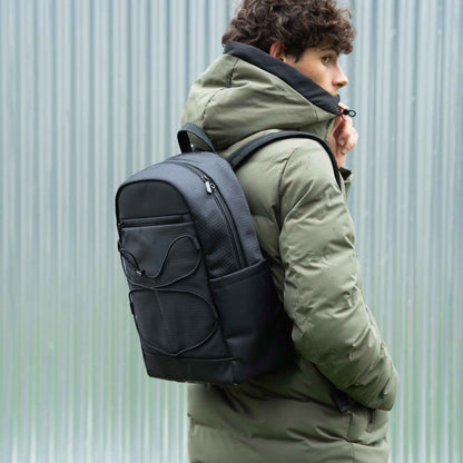 Momodesign Zaino Sportivo Adventure con elastico nero