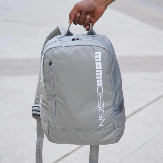 Momodesign Zaino Sportivo Gear Grigio Chiaro / Bianco