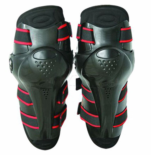 BELA - GINOCCHIERA TESSILE Motocross NERO/ROSSO
