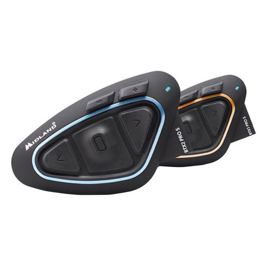 Midland BTX2&1 PRO S Twin Black/Blue/Orange
