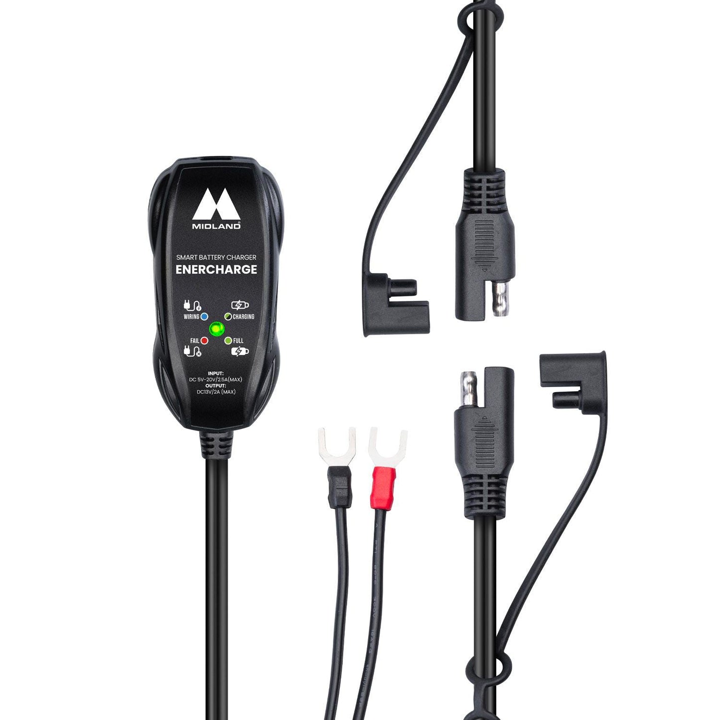 Midland Enercharge - Caricatore di batterie moto