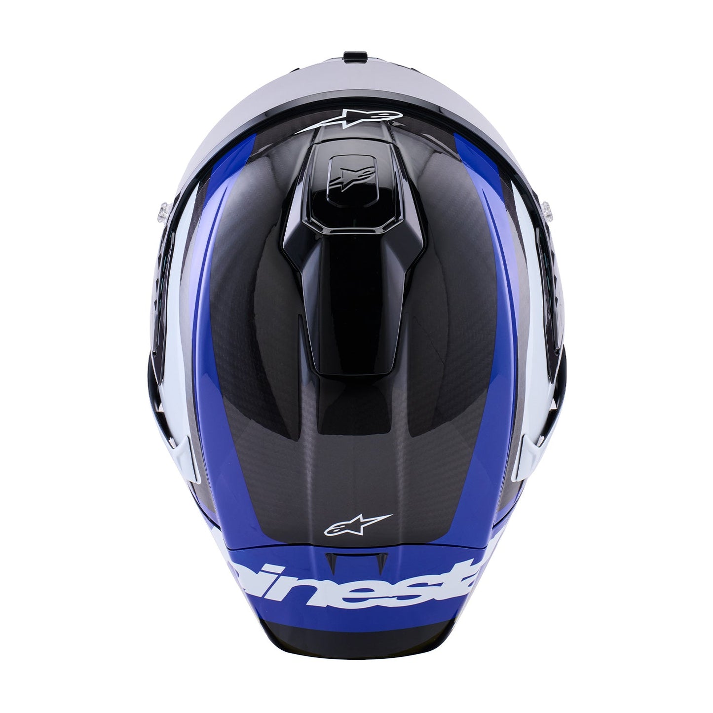 Alpinestars Supertech R10 Helmet Arius Black/White/Blue Gloss