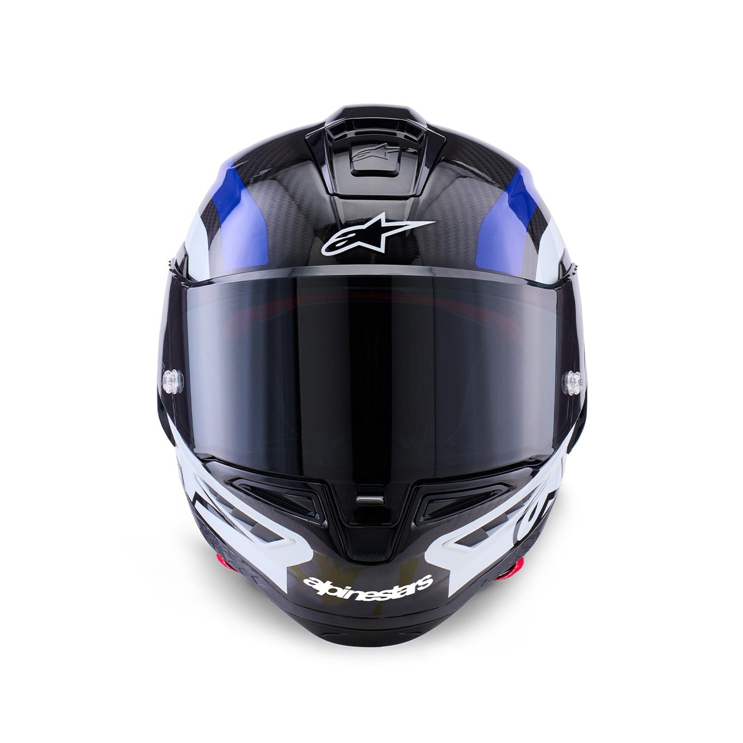 Alpinestars Supertech R10 Helmet Arius Black/White/Blue Gloss