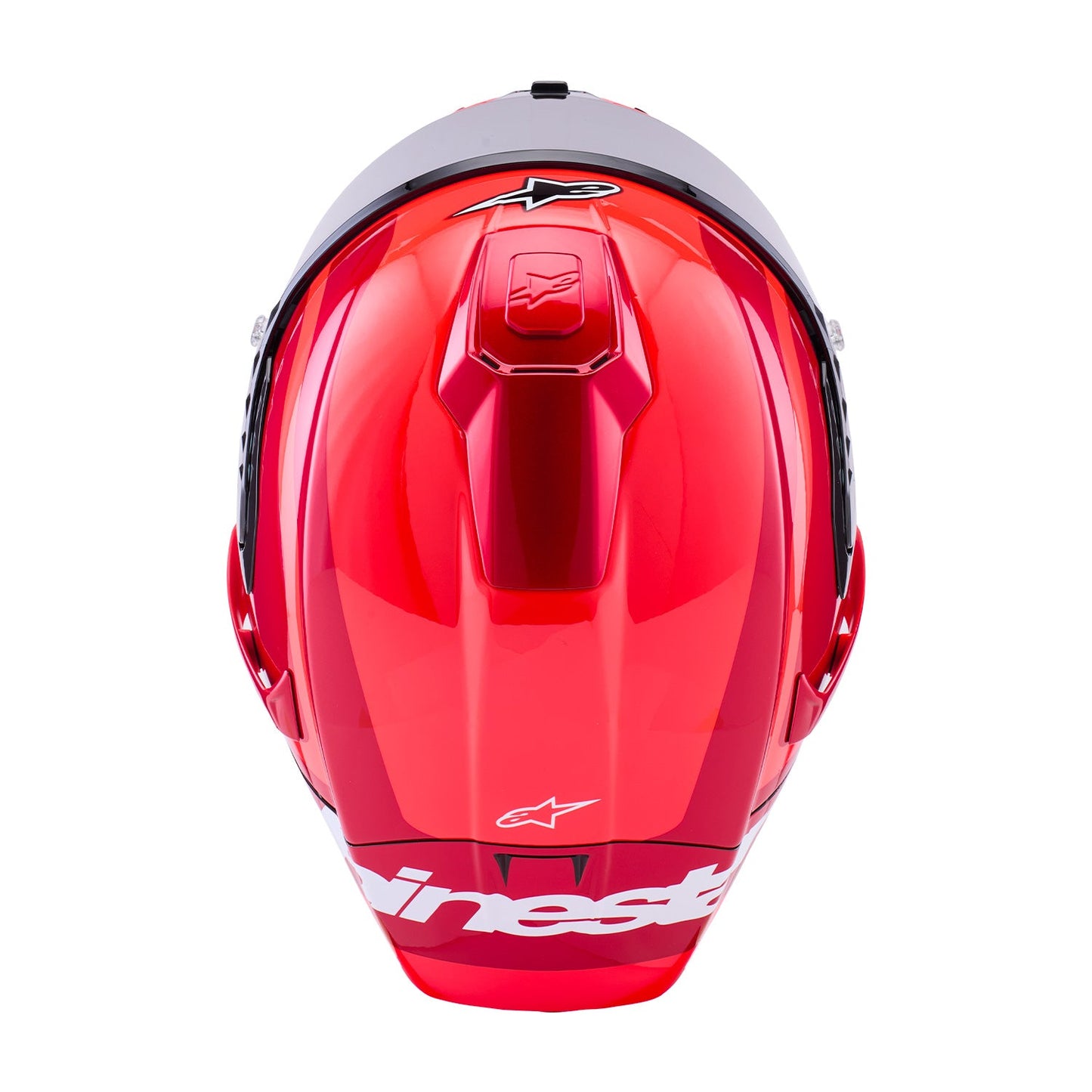 Alpinestars Supertech R10 Helmet Arius Black/White/Double Red Gloss