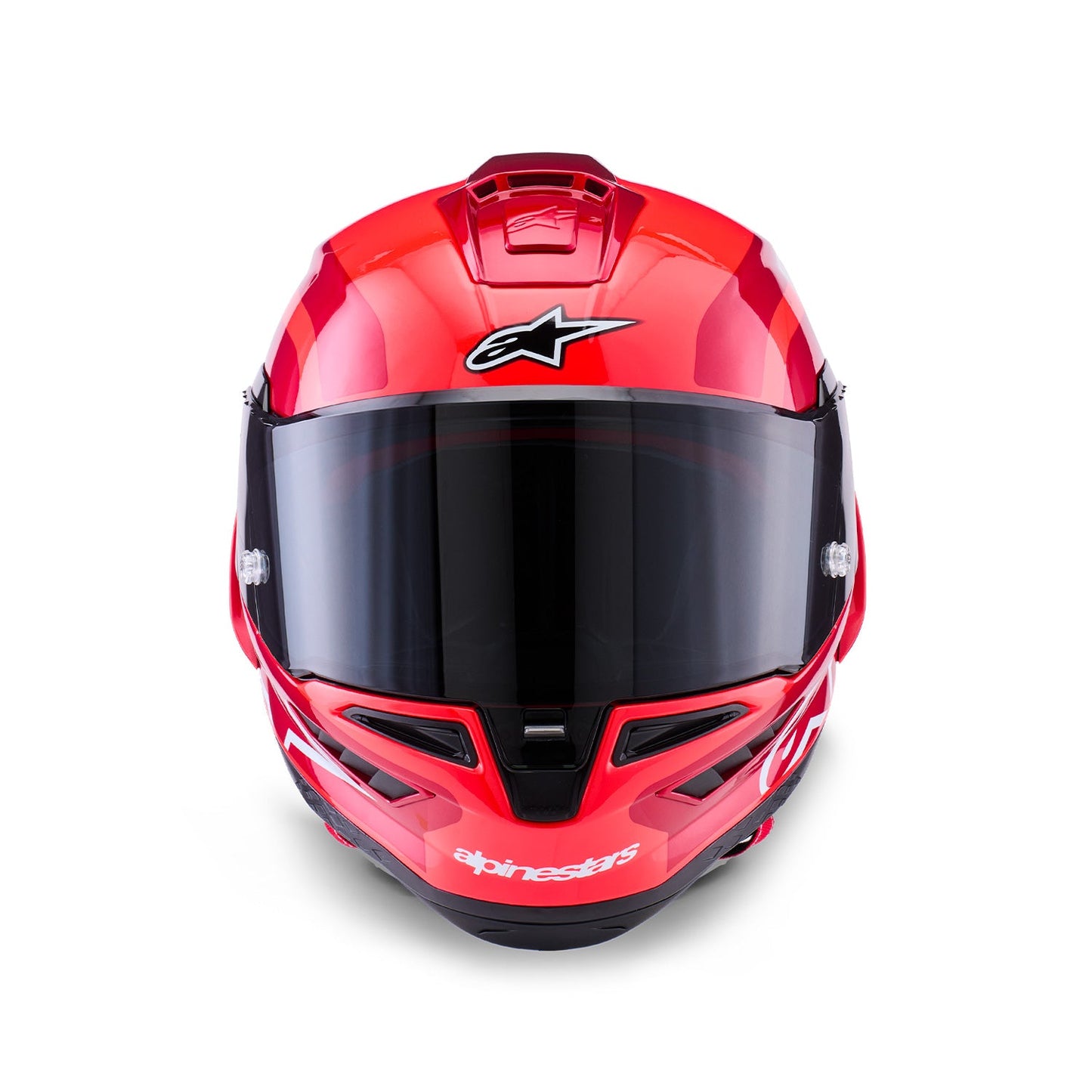 Alpinestars Supertech R10 Helmet Arius Black/White/Double Red Gloss