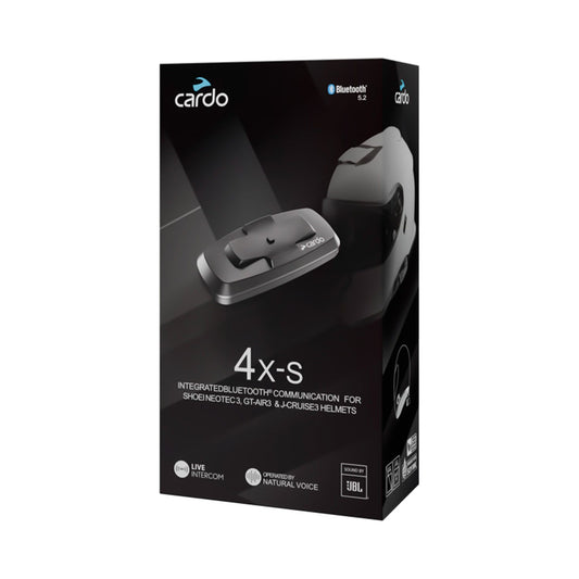 Cardo 4X-S per Caschi Shoei Gen 3 Singolo