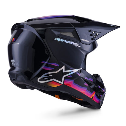 Alpinestars SM3 Force OCD Helmet ECE06 Black Gloss