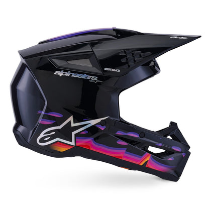 Alpinestars SM3 Force OCD Helmet ECE06 Black Gloss