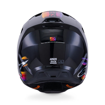 Alpinestars SM3 Force OCD Helmet ECE06 Black Gloss