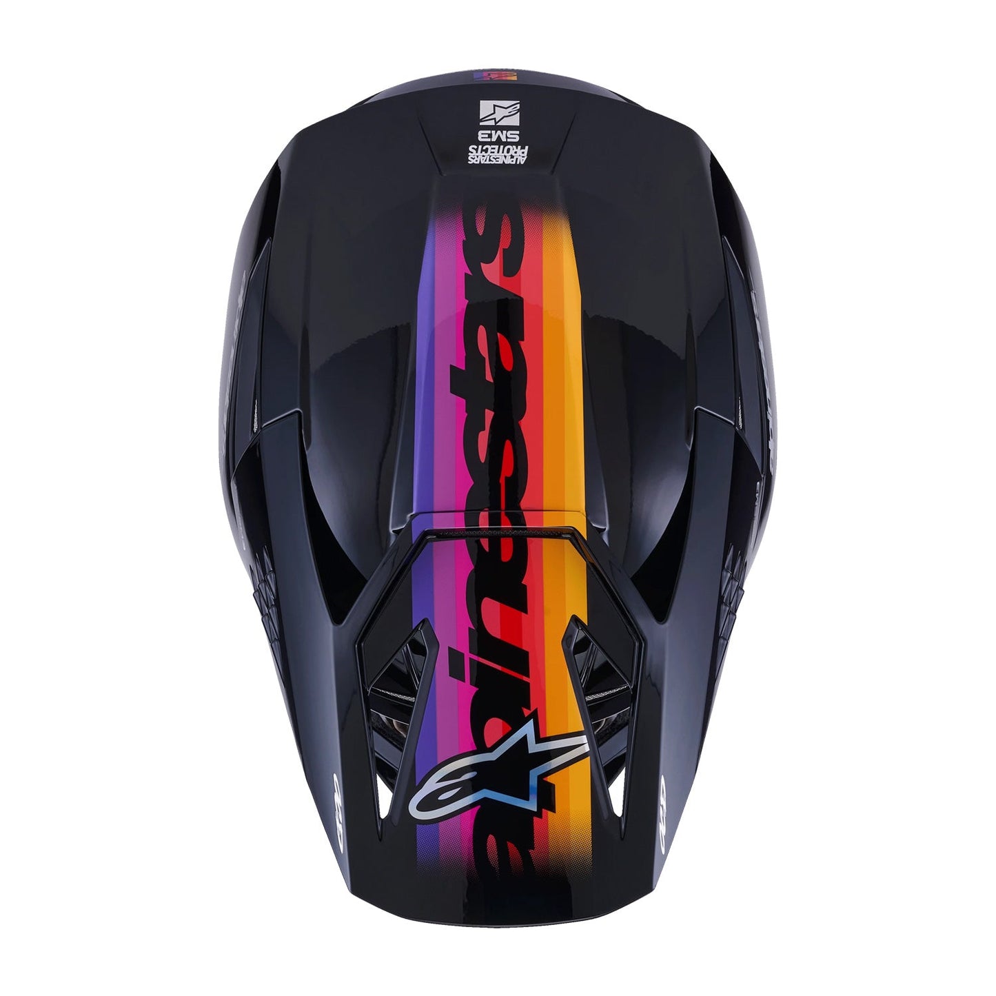 Alpinestars SM3 Force OCD Helmet ECE06 Black Gloss