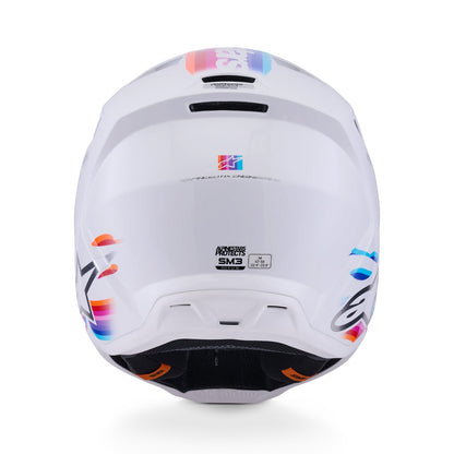 Alpinestars SM3 Force OCD Helmet ECE06 White Gloss
