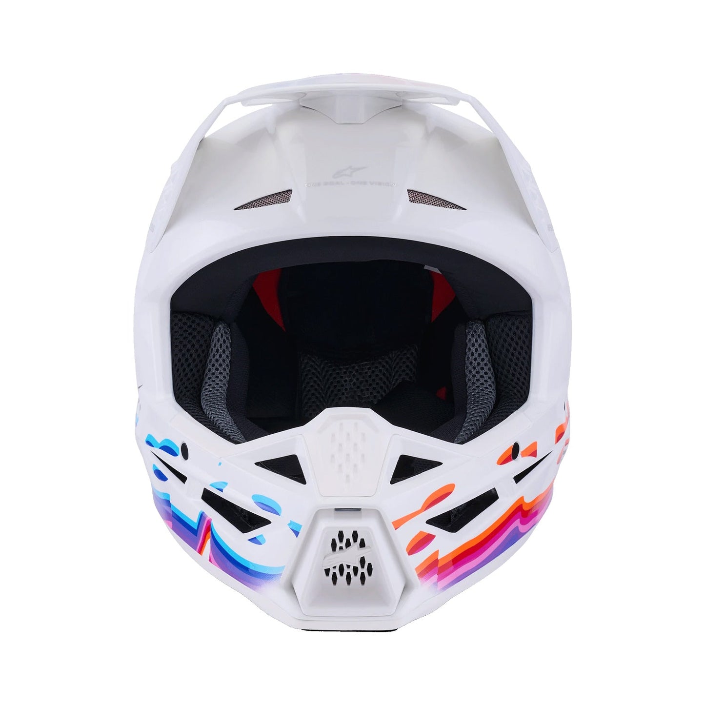 Alpinestars SM3 Force OCD Helmet ECE06 White Gloss