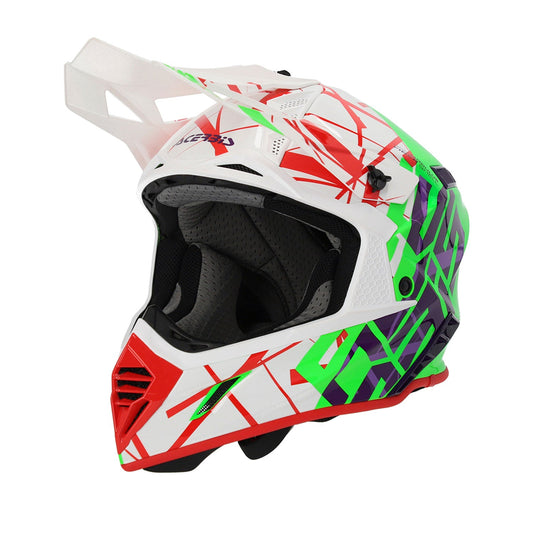 Acerbis X-Track 22-06 Helmet Green/ White