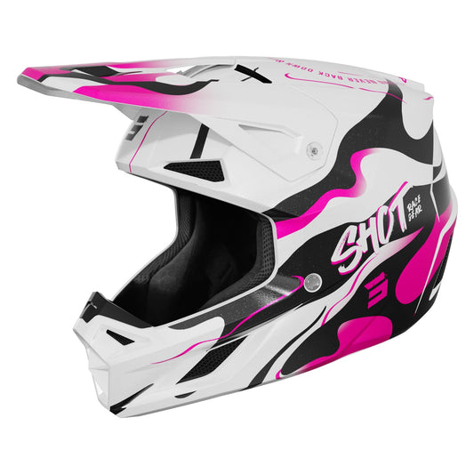 Shot Speed Helmet Beast Pink Pearly