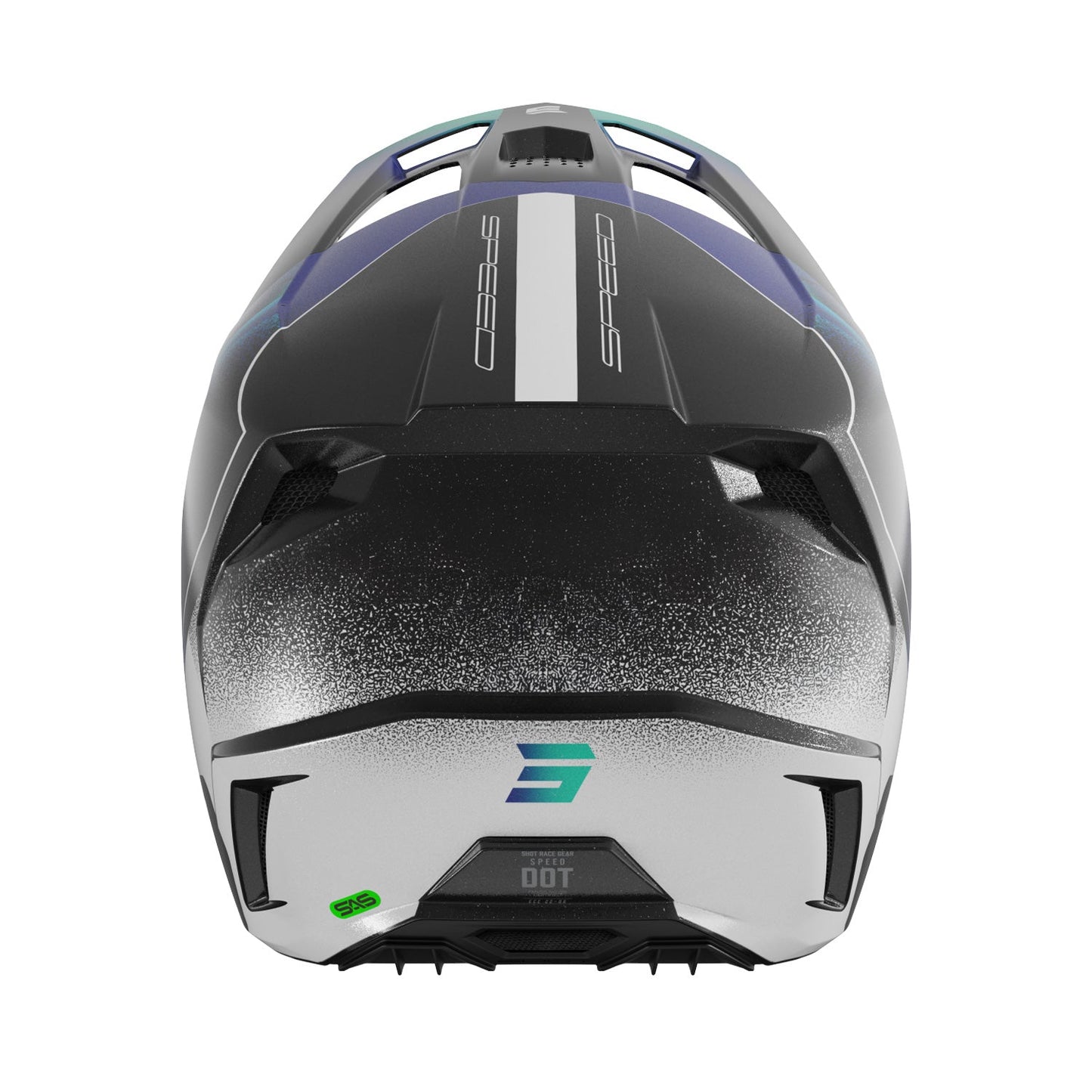 Shot Speed Kid Helmet Olymp Blue Pearly