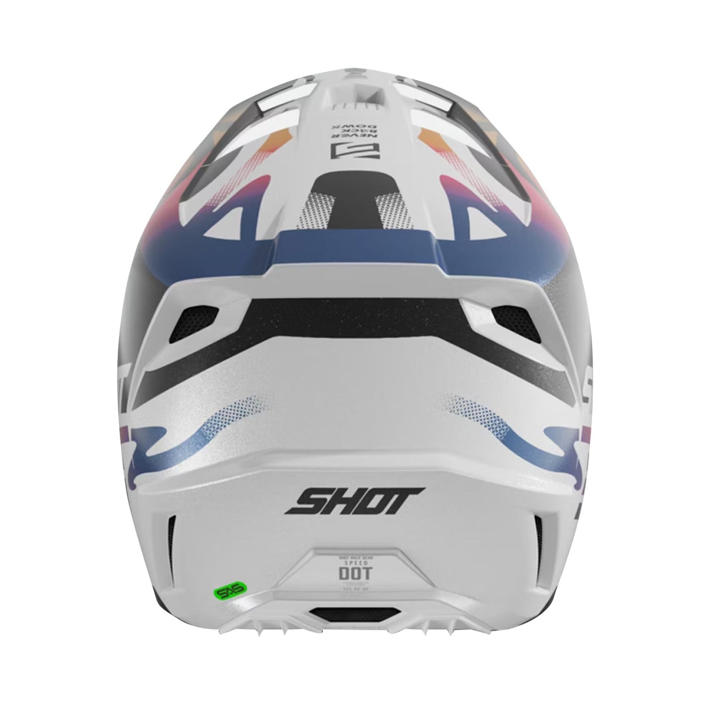 Shot Speed Helmet Wave Black/White Pearly
