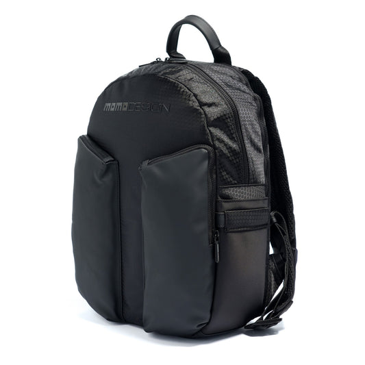 Momodesign Zaino Sportivo Adventure doppia tasca frontale nero