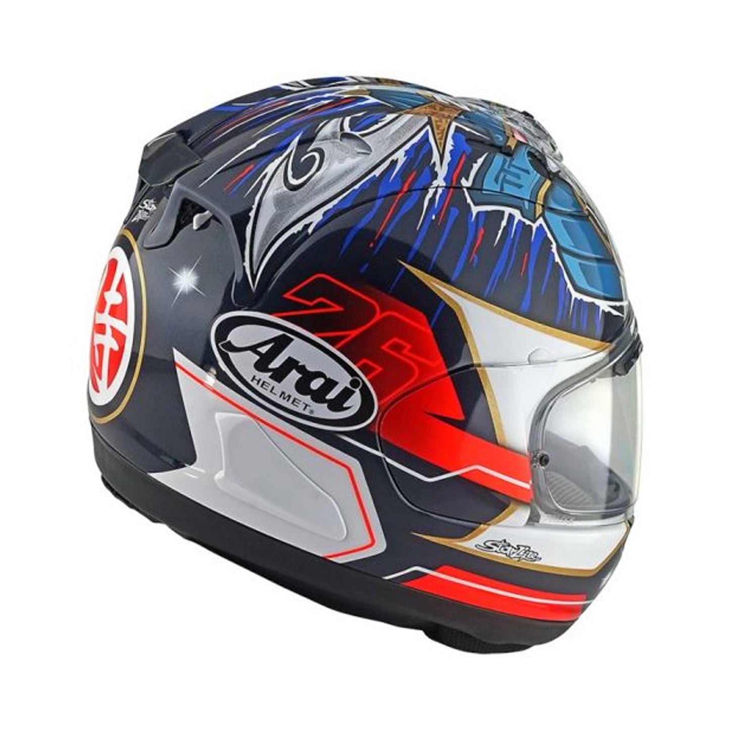 Arai RX-7 V Evo Helmet Pedrosa Showgun