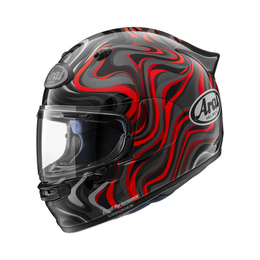 Arai Quantic Helmet Swirl Red/Black
