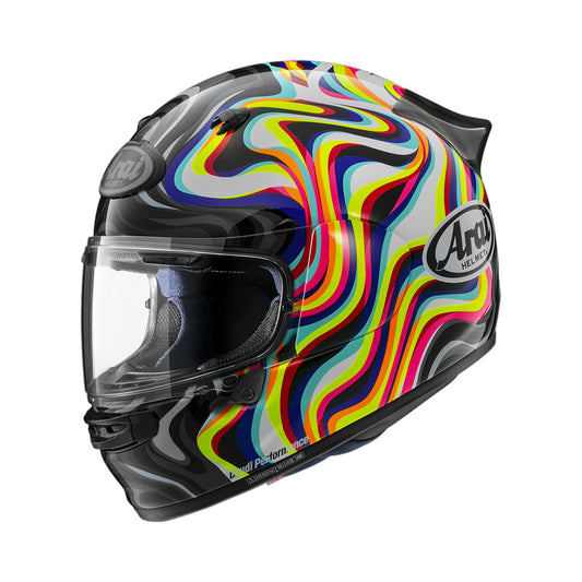 Arai Quantic Helmet Swirl White/Black