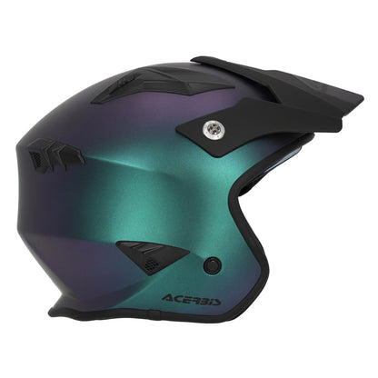 Acerbis Jet Aria Helmet Metallic Chameleon