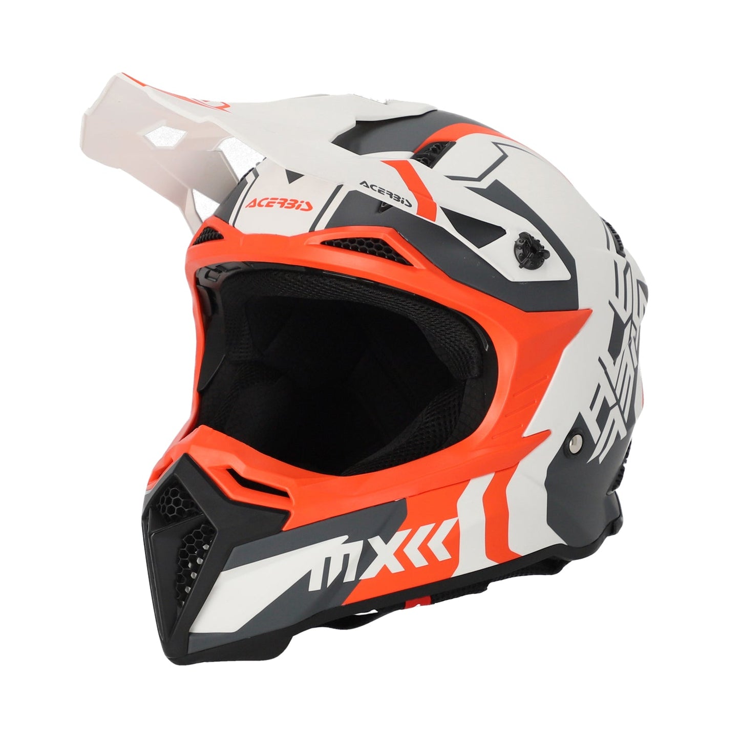 Acerbis Profile 5 Helmet White/ Orange