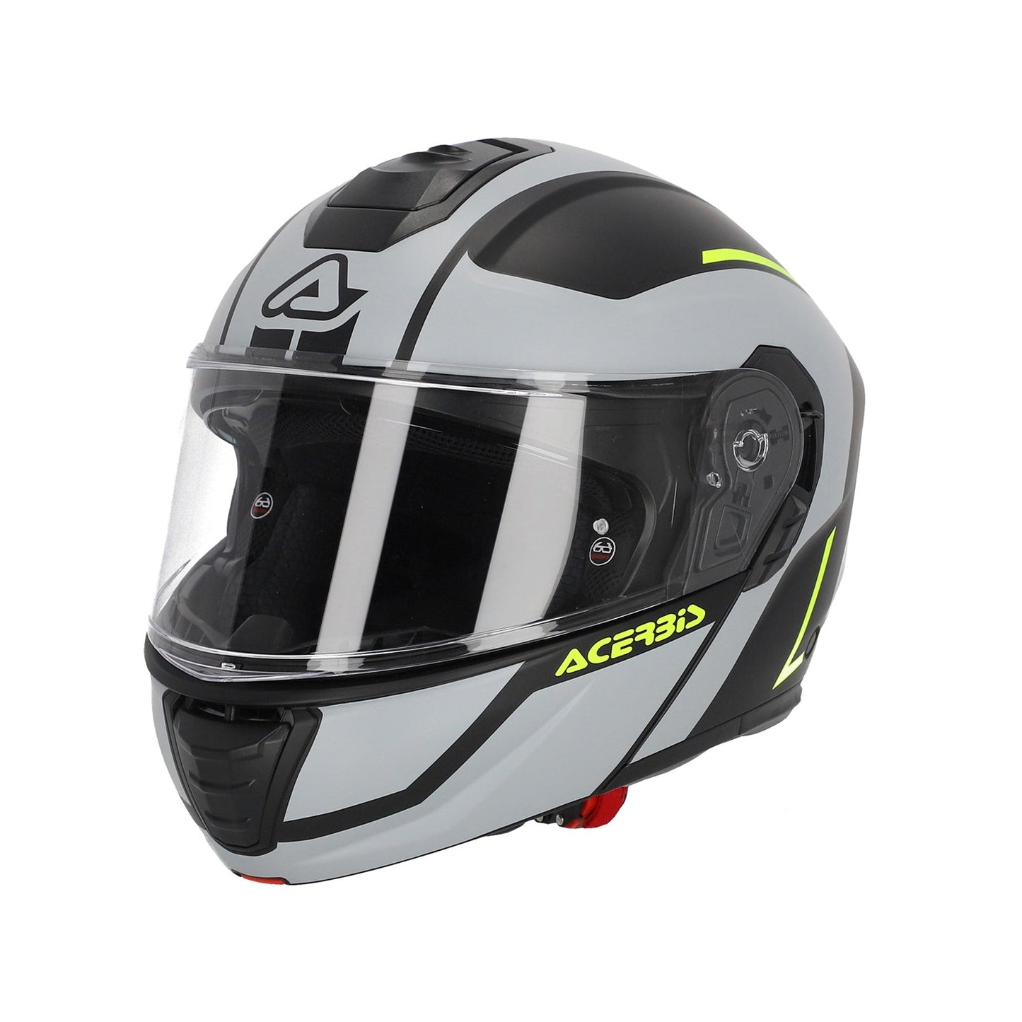 Acerbis TDC Helmet Black/Grey/Yellow Fluo Matt